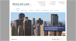 Desktop Screenshot of kesslerlaw.com