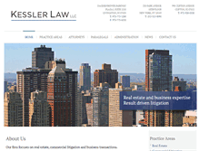 Tablet Screenshot of kesslerlaw.com
